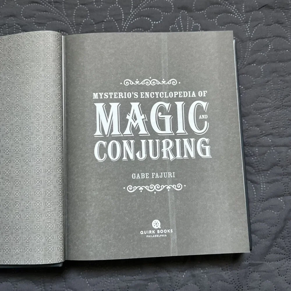 Mysterio's Encyclopedia of Magic and Conjuring: A Complete Compendiu - LIKE NEW